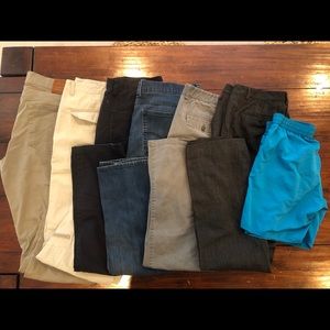 Men pants size 33 34 lot of 7